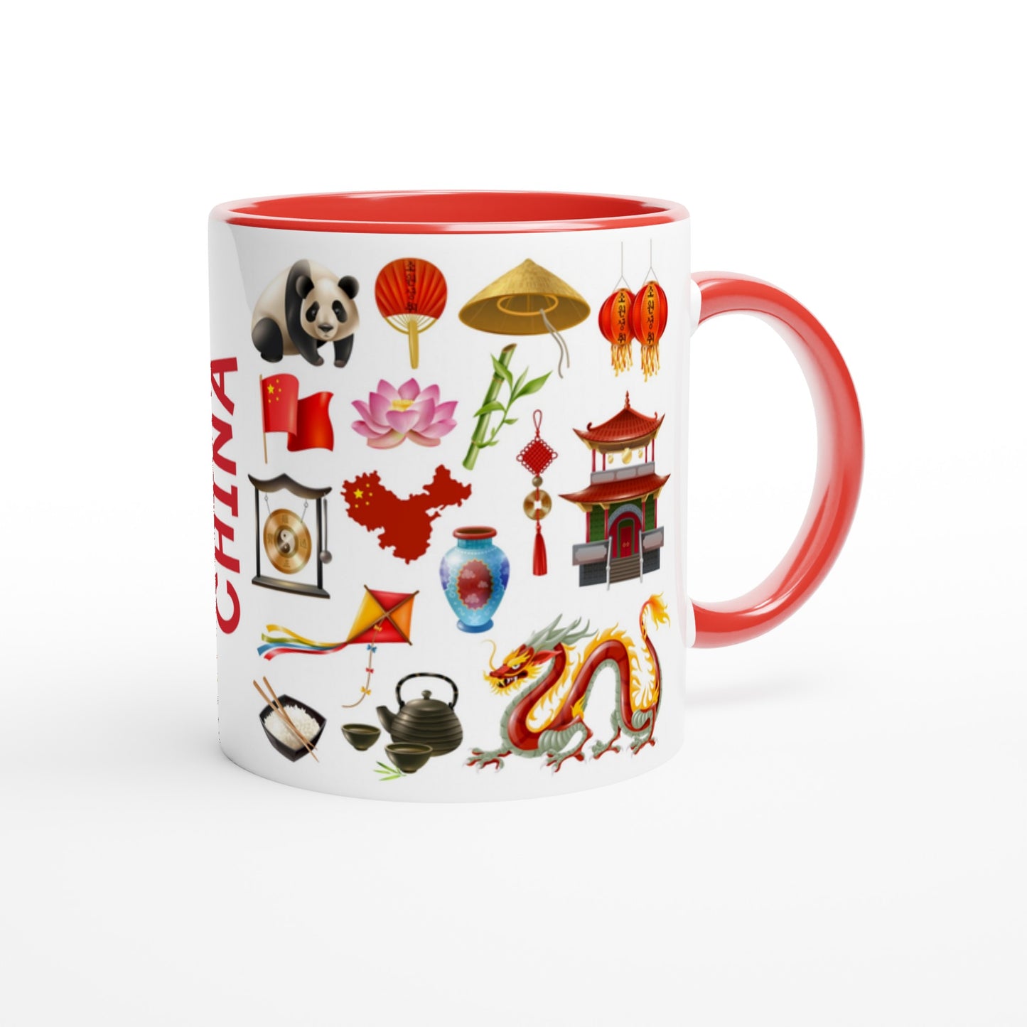 China Two Tone Ceramic Travel Mug, Starbucks Inspired - Pitchers Design