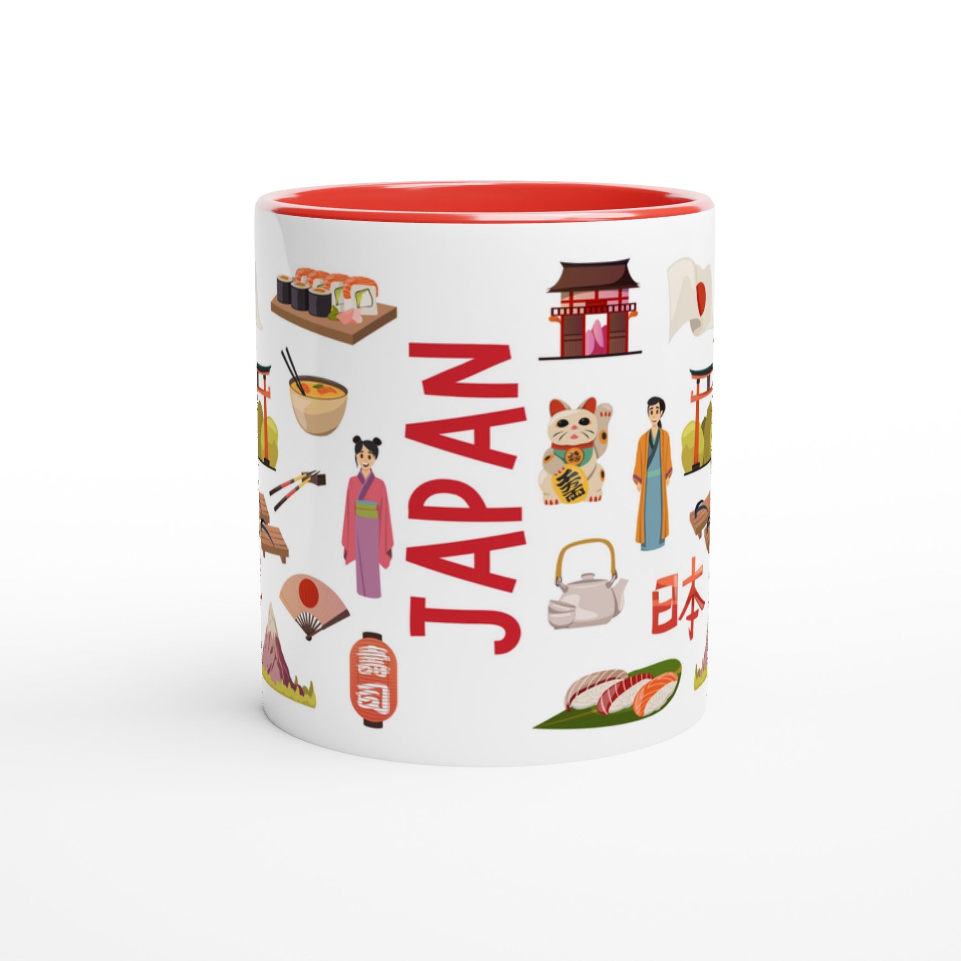 Japan Two Tone Ceramic Travel Mug, Starbucks Inspired - Pitchers Design