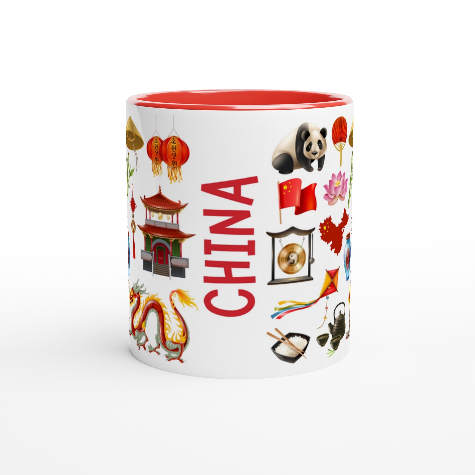 China Two Tone Ceramic Travel Mug, Starbucks Inspired - Pitchers Design