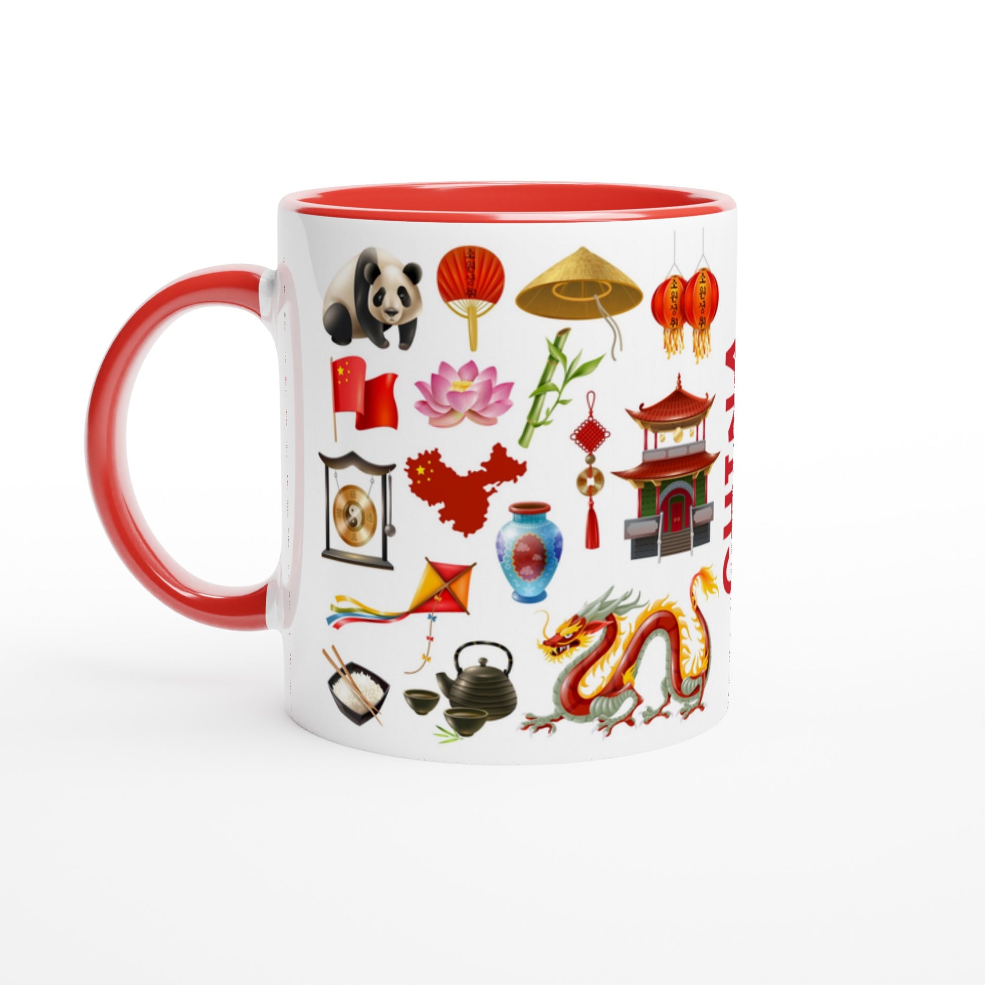 China Two Tone Ceramic Travel Mug, Starbucks Inspired - Pitchers Design