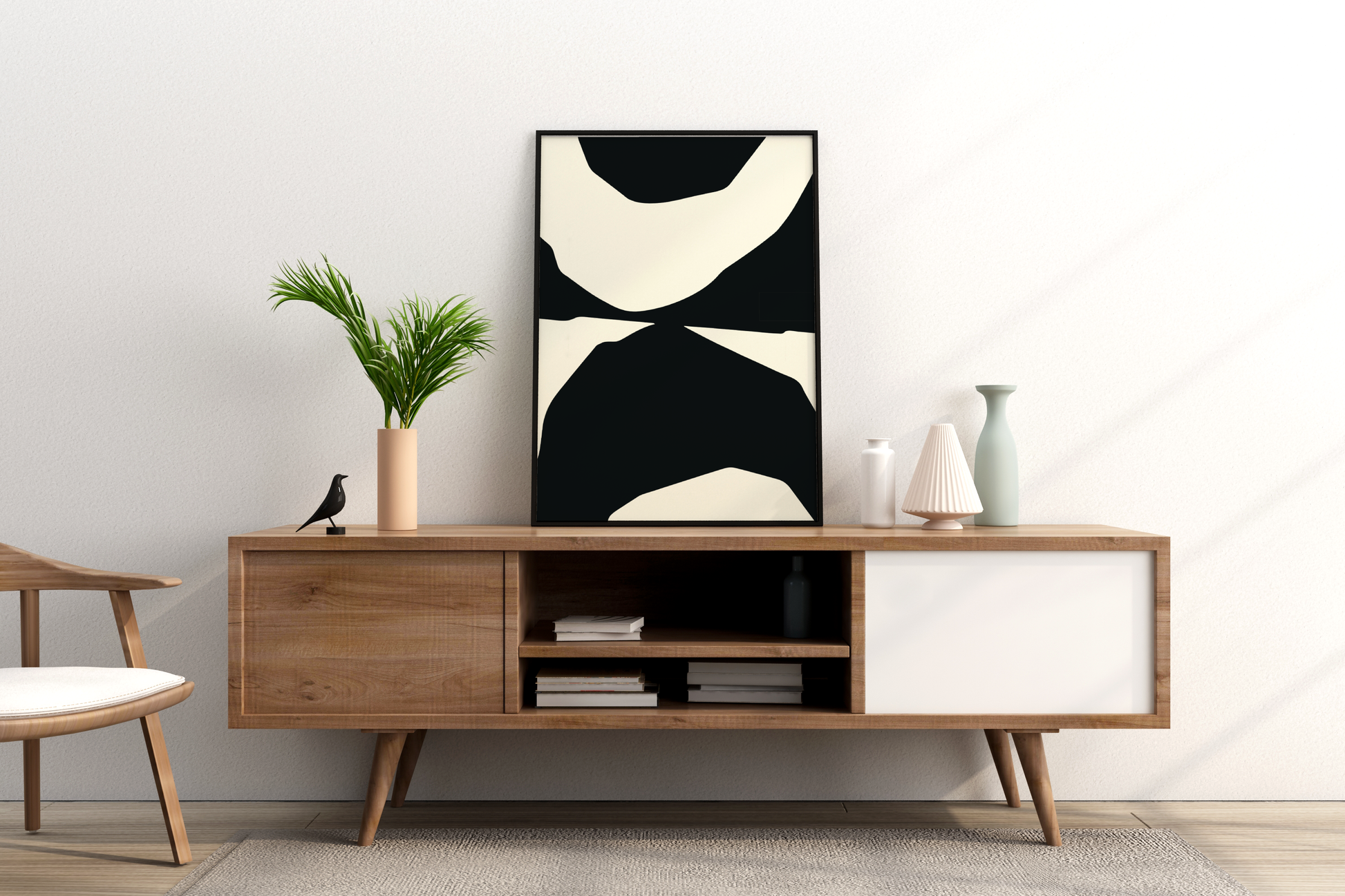 Abstract Shapes Art Print No.3 Print Poster - Pitchers Design