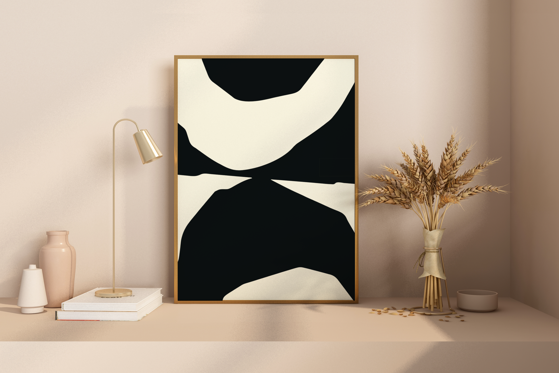 Abstract Shapes Art Print No.3 Print Poster - Pitchers Design