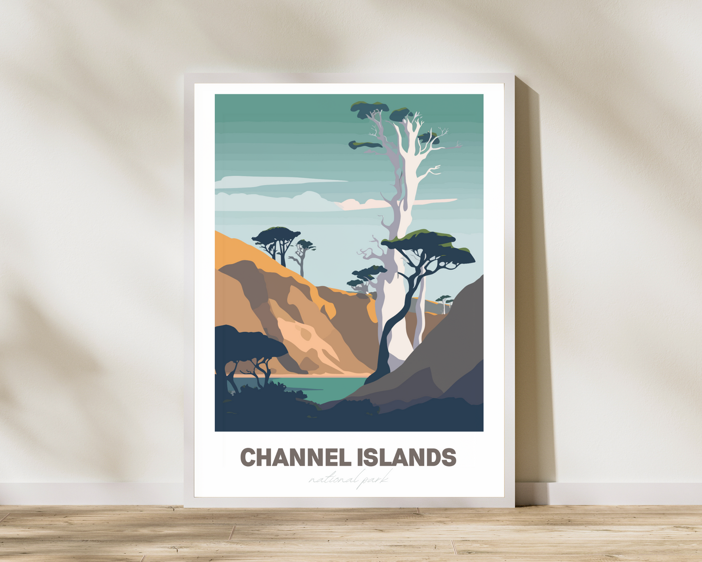 Channel Islands National Park Travel Poster Print - Pitchers Design