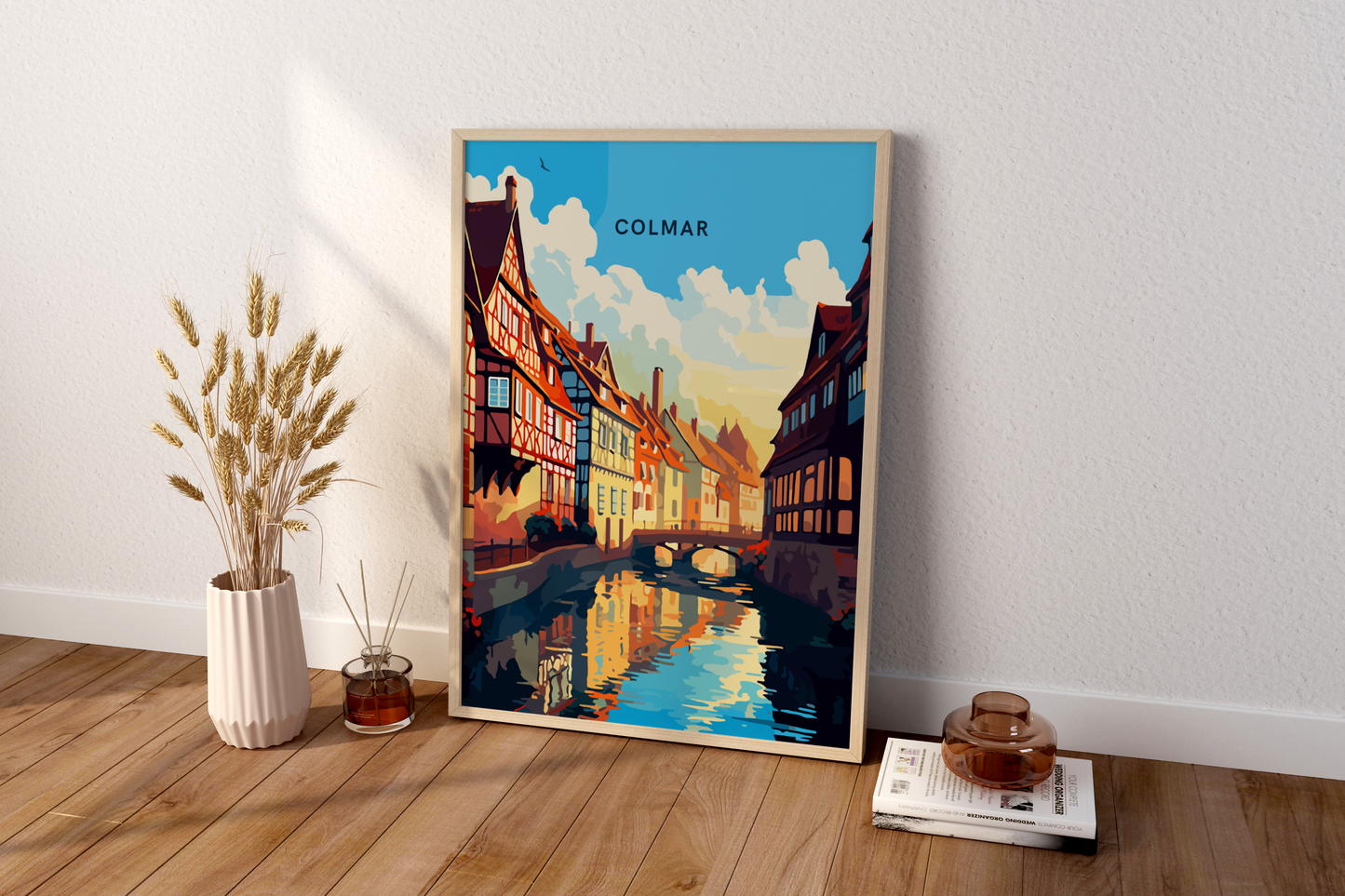 Colmar France Travel Print Poster