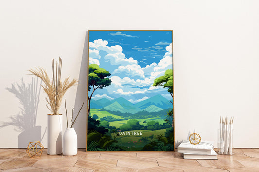 Daintree National Park Austria Travel Print Poster - Pitchers Design