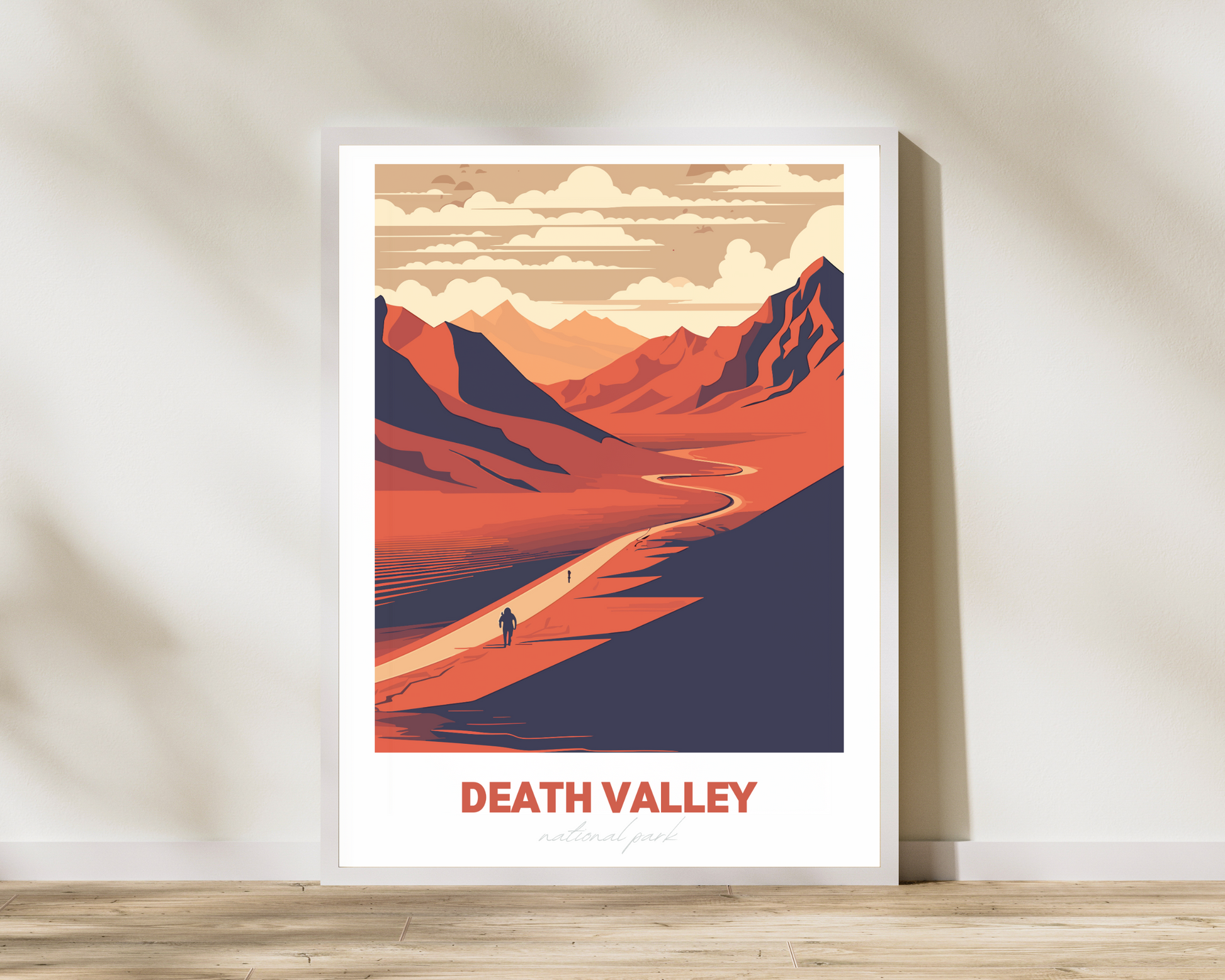 Death Valley National Park Travel Poster Print - Pitchers Design