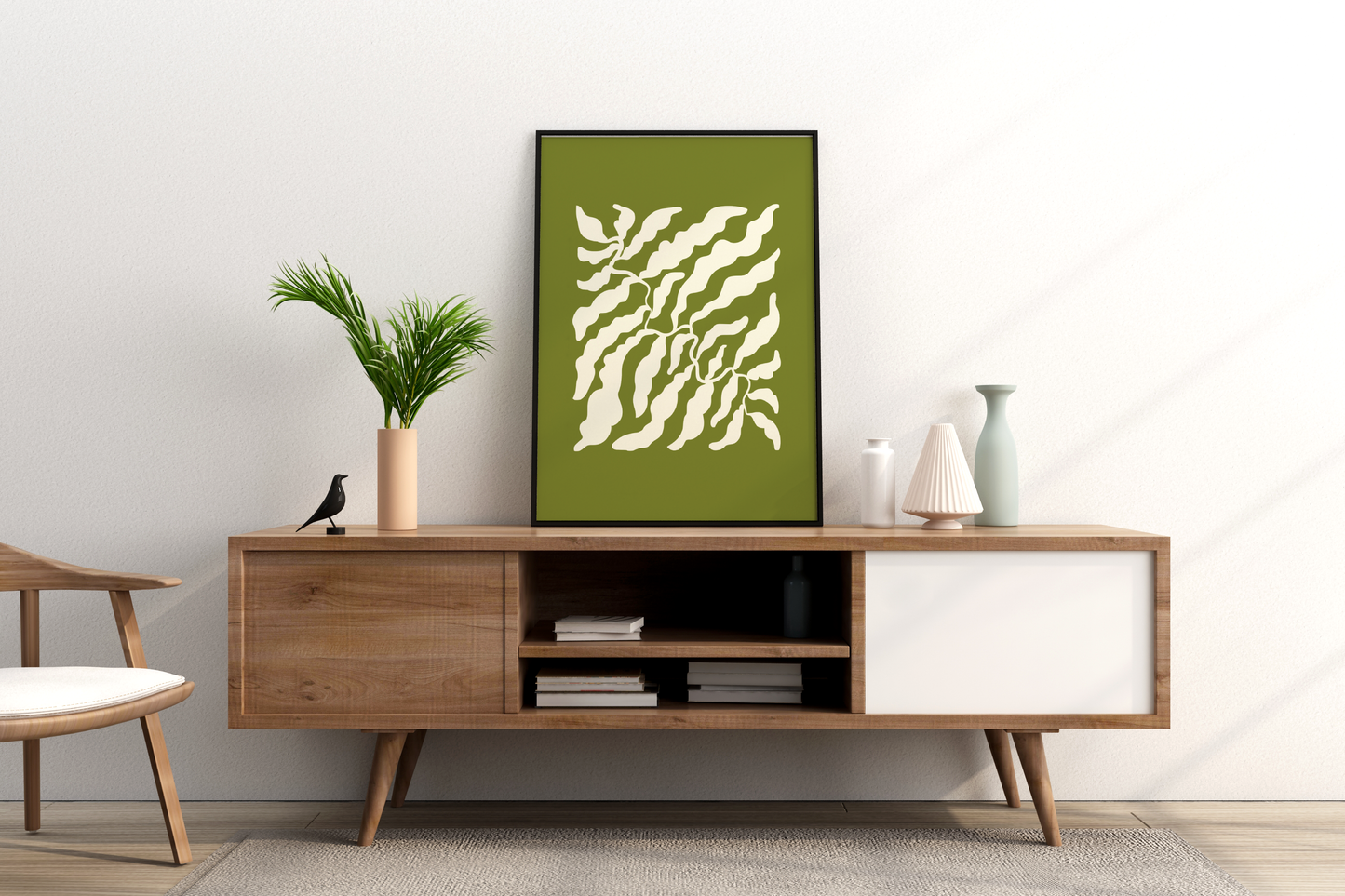 Foliage Abstract Art Print No.2 Art Print Poster - Pitchers Design