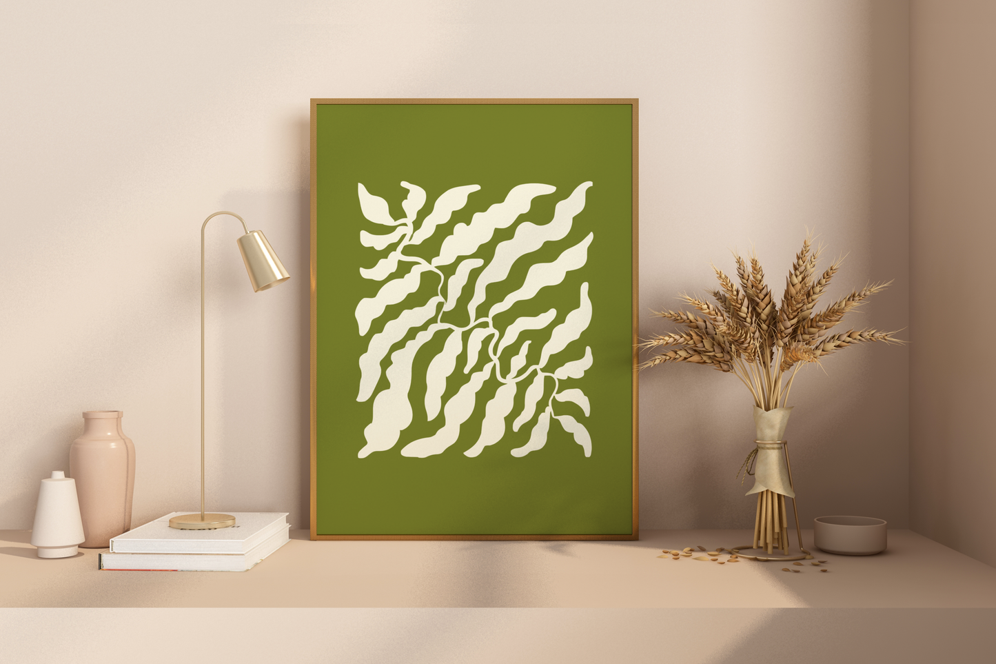 Foliage Abstract Art Print No.2 Art Print Poster - Pitchers Design