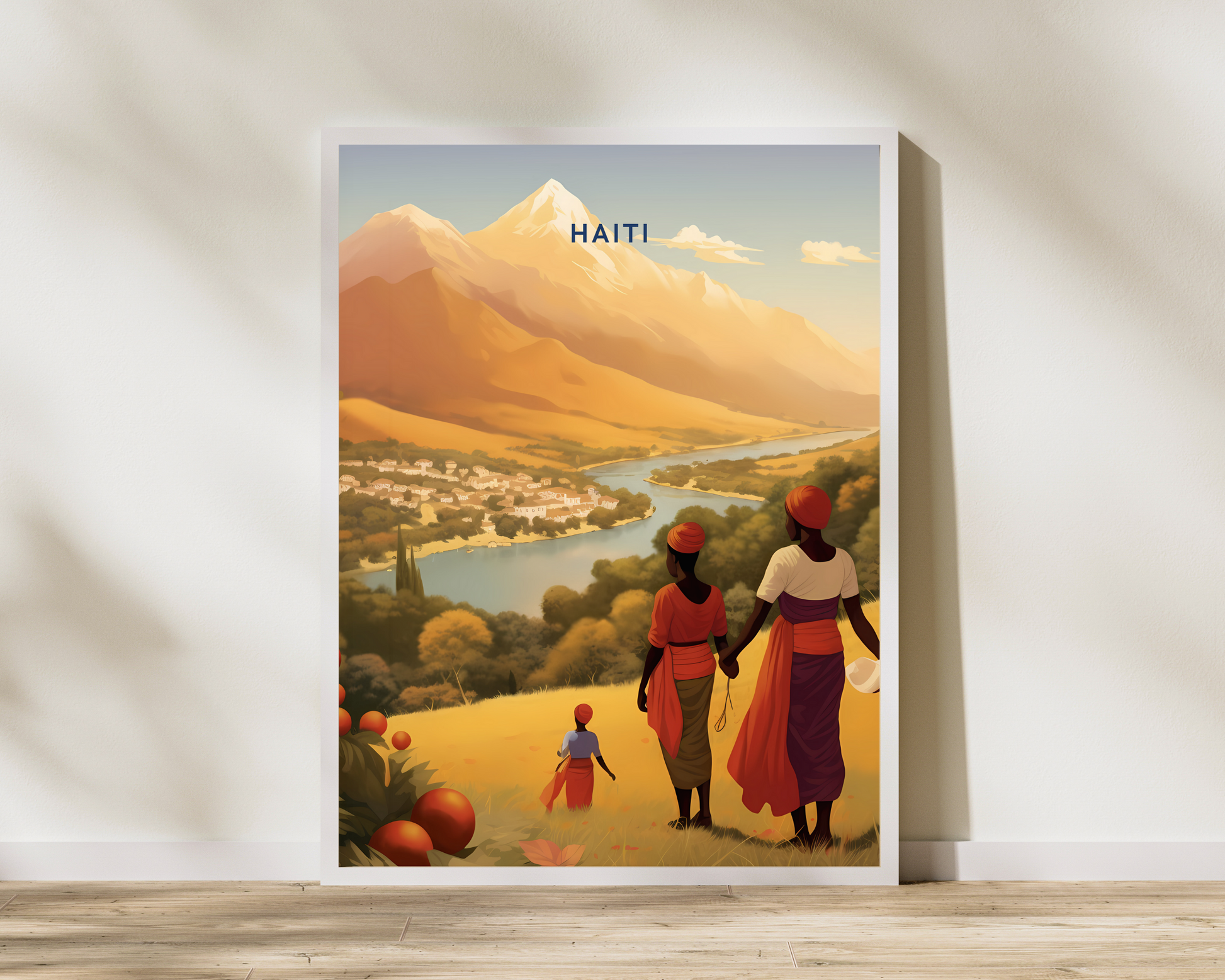 Haiti Travel Poster Print - Pitchers Design