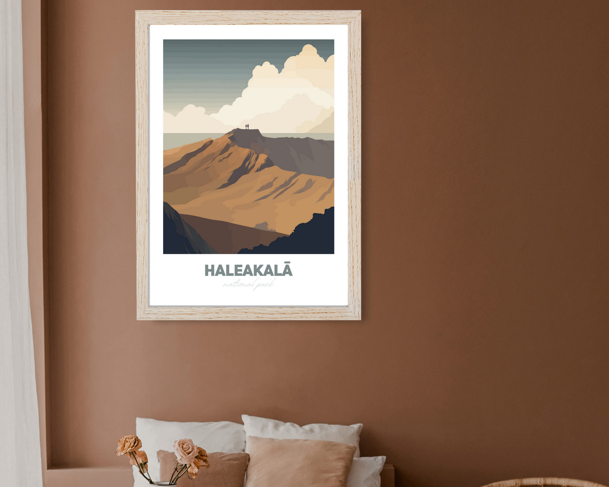 Haleakala National Park Travel Poster Print - Pitchers Design