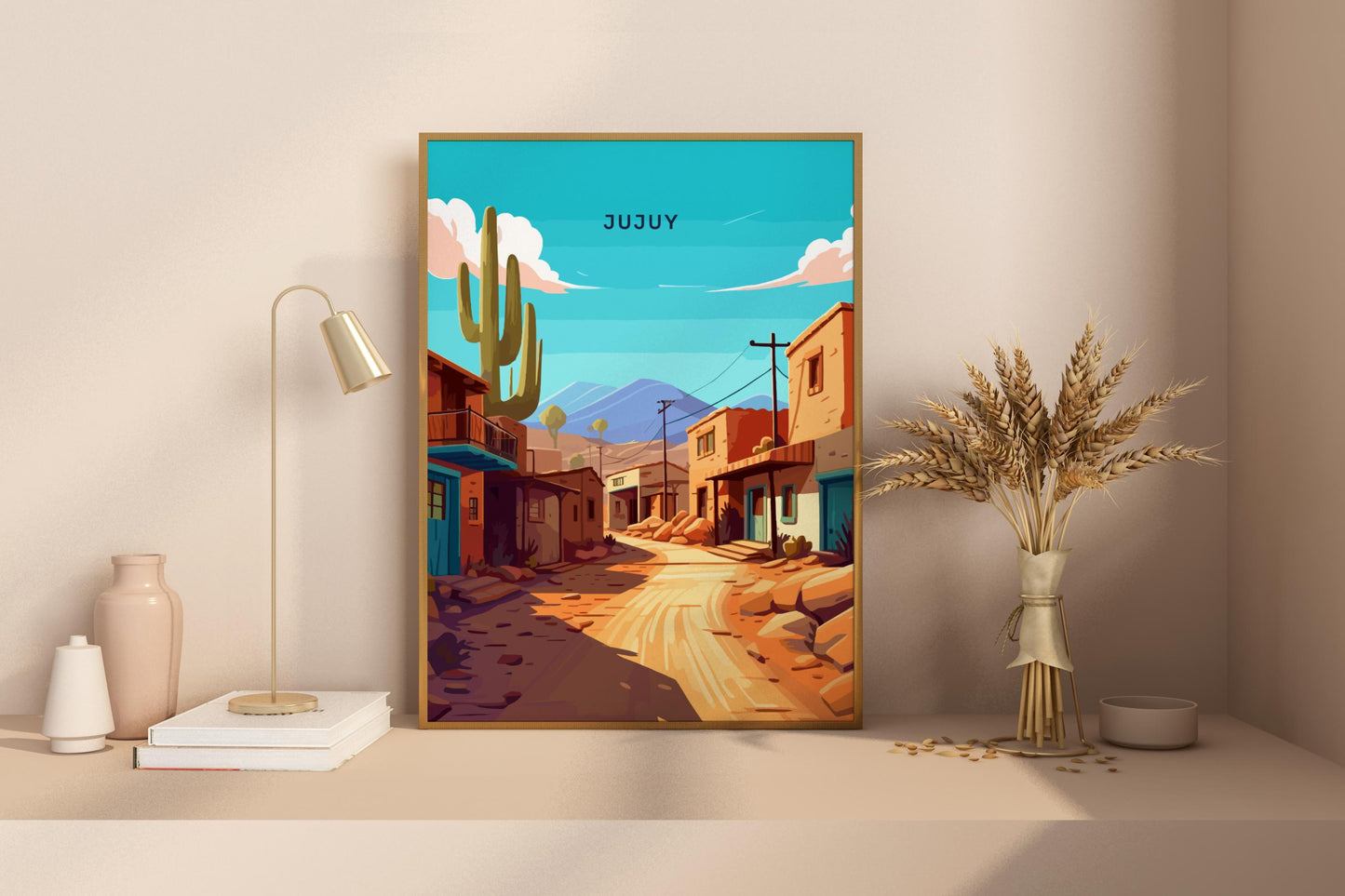 Jujuy Argentina Travel Print Poster