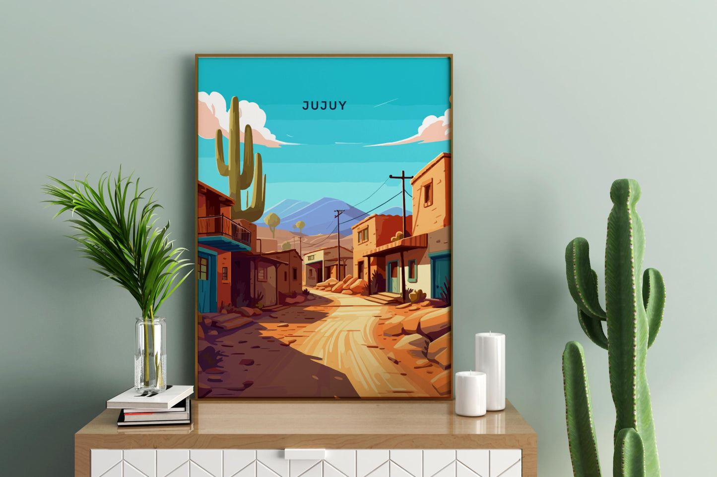 Jujuy Argentina Travel Print Poster