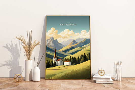 Knittelfeld Austria Travel Print Poster - Pitchers Design