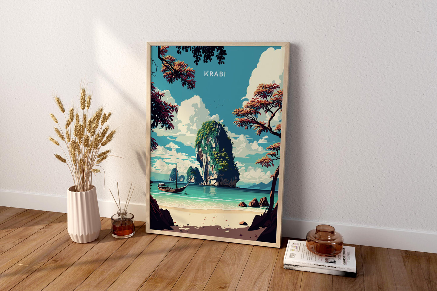 Krabi Thailand Reisedruck Poster