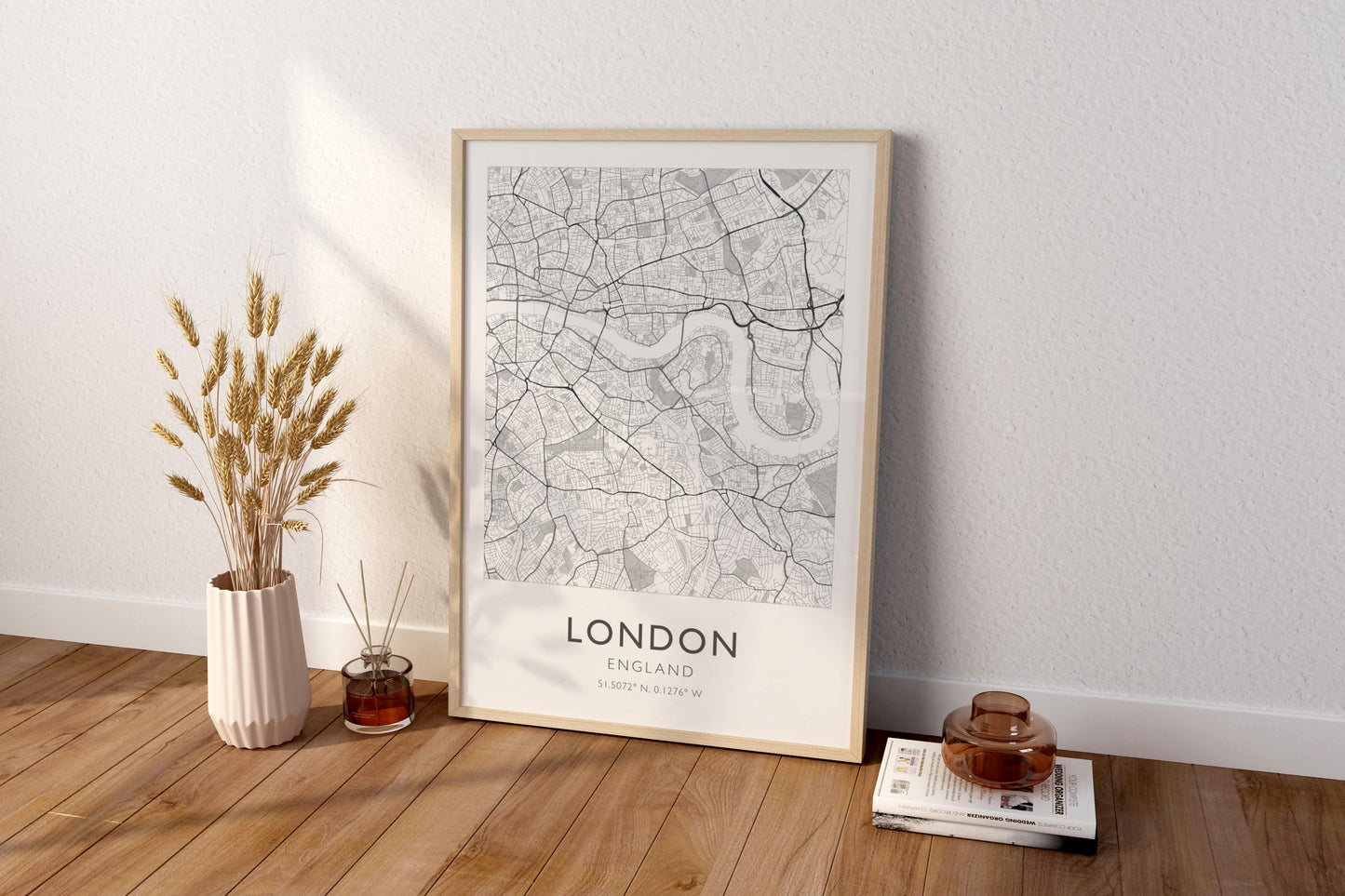 London England UK City Map Print Poster