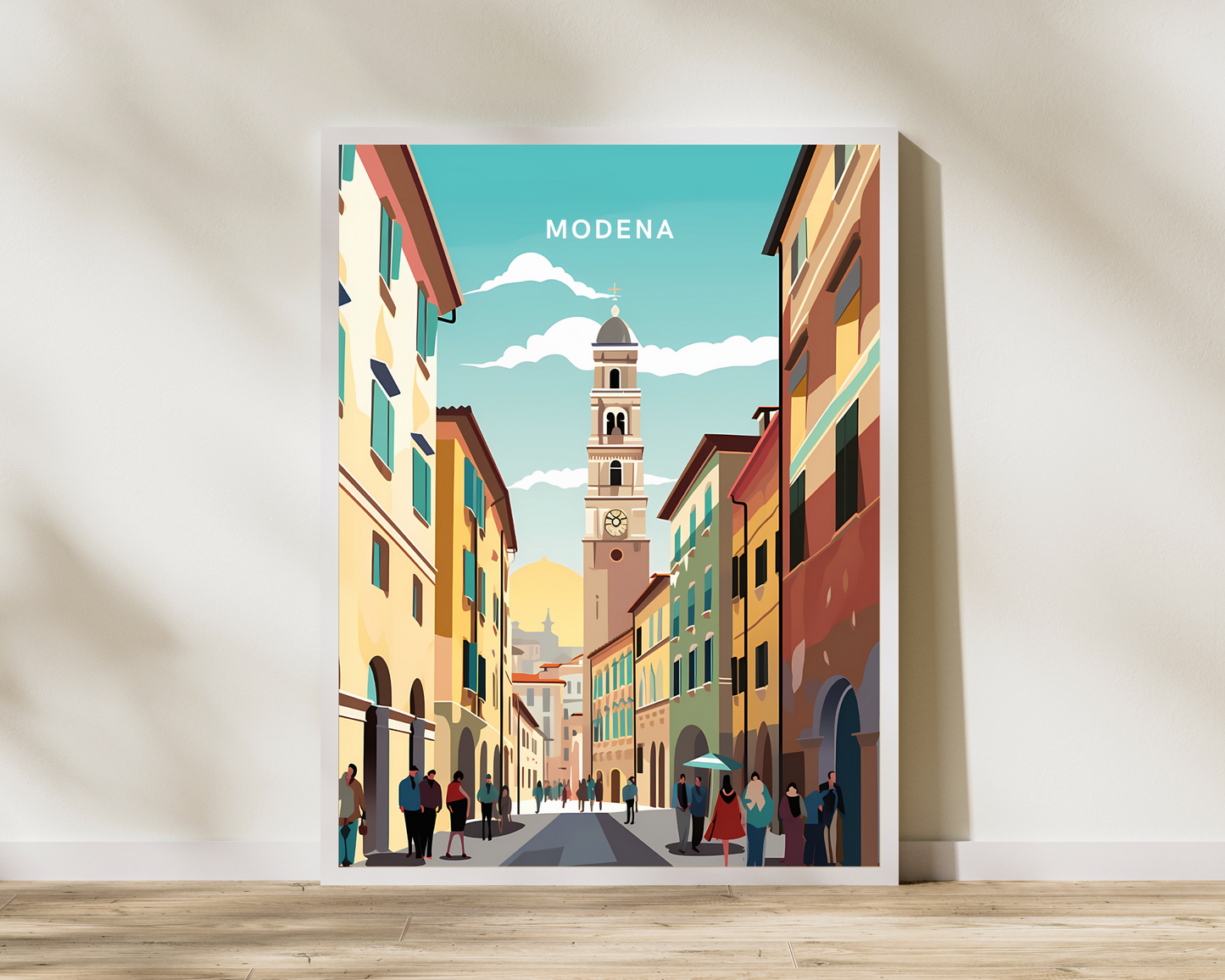 Modena Portugal Travel Poster Print - Pitchers Design