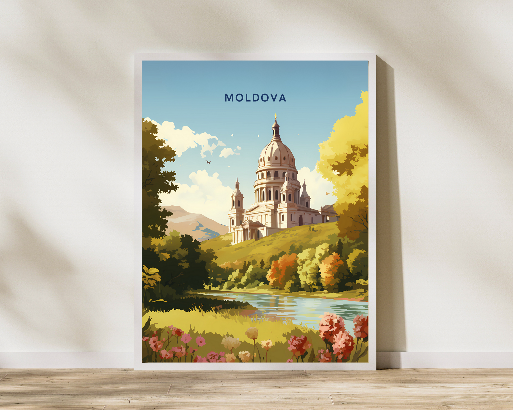 Moldova Travel Poster Print - Pitchers Design