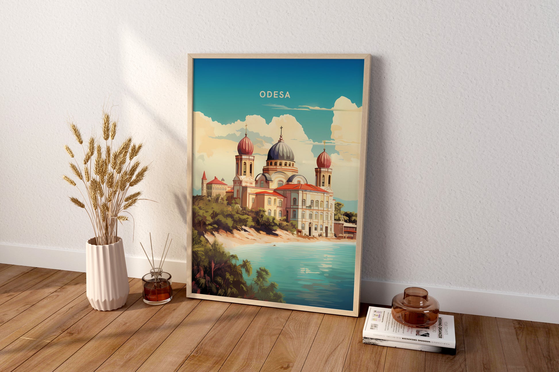 Odesa Ukraine Travel Print Poster - Pitchers Design