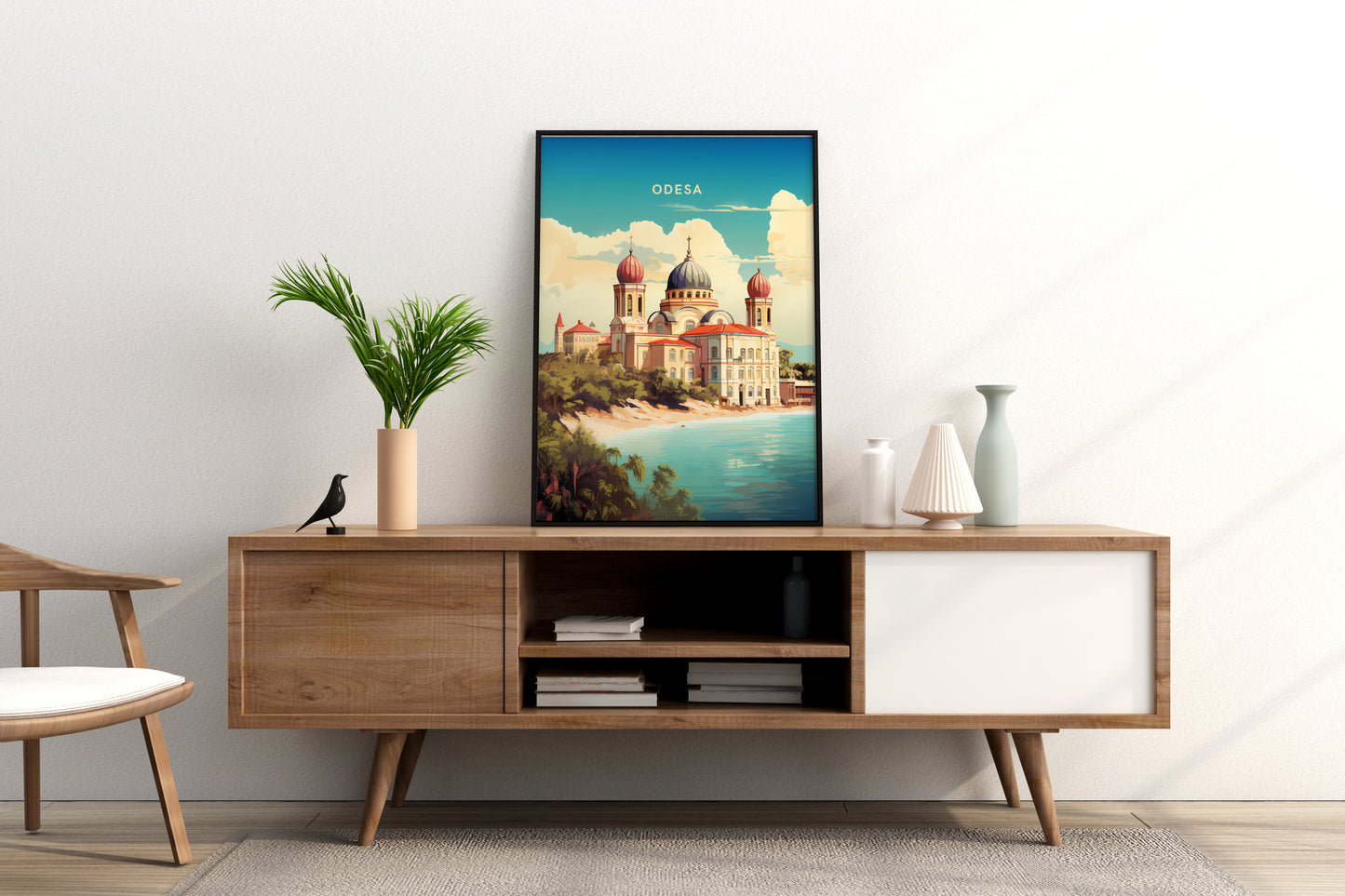 Odesa Ukraine Travel Print Poster - Pitchers Design