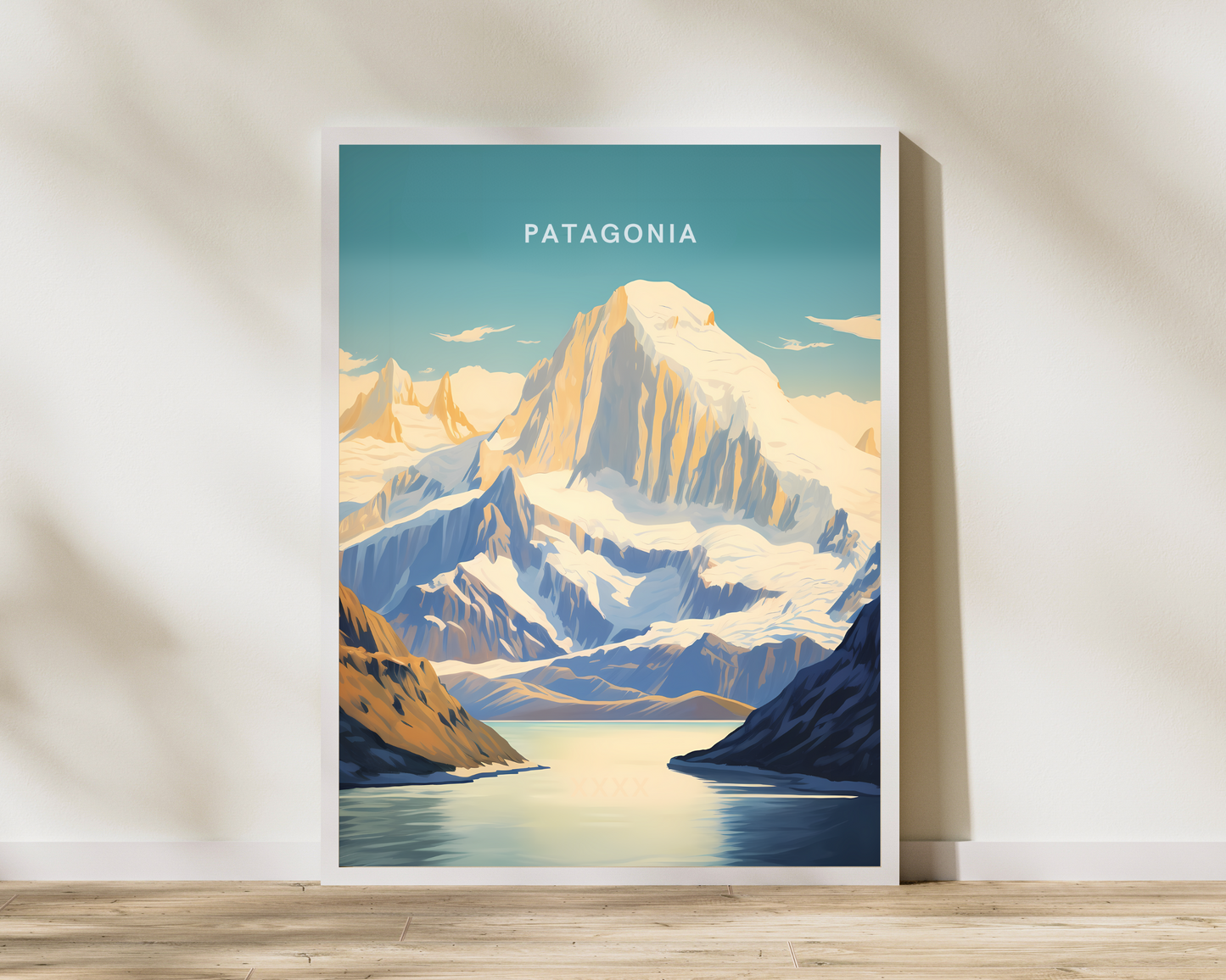 Patagonia Argentina Travel Poster Print - Pitchers Design