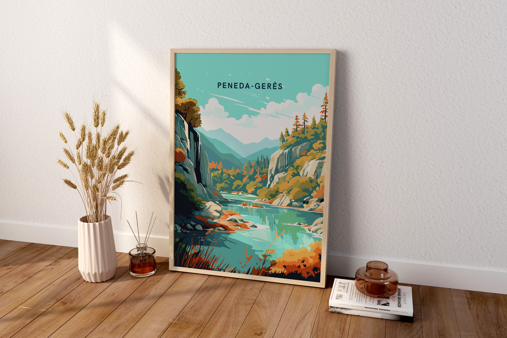 Peneda Geres National Park Portugal Travel Print Poster - Pitchers Design