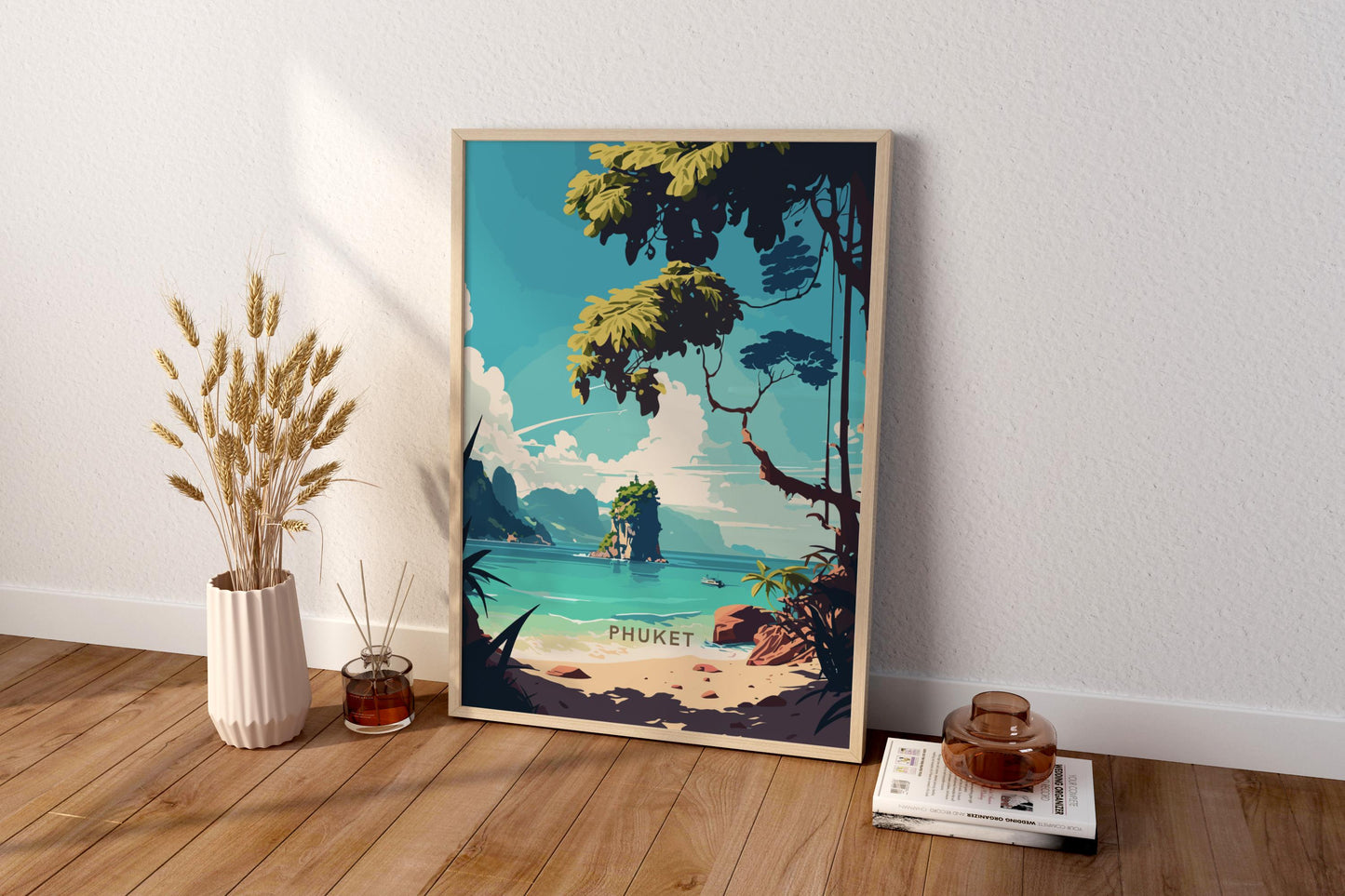 Phuket Island Thailand Reisedruck Poster