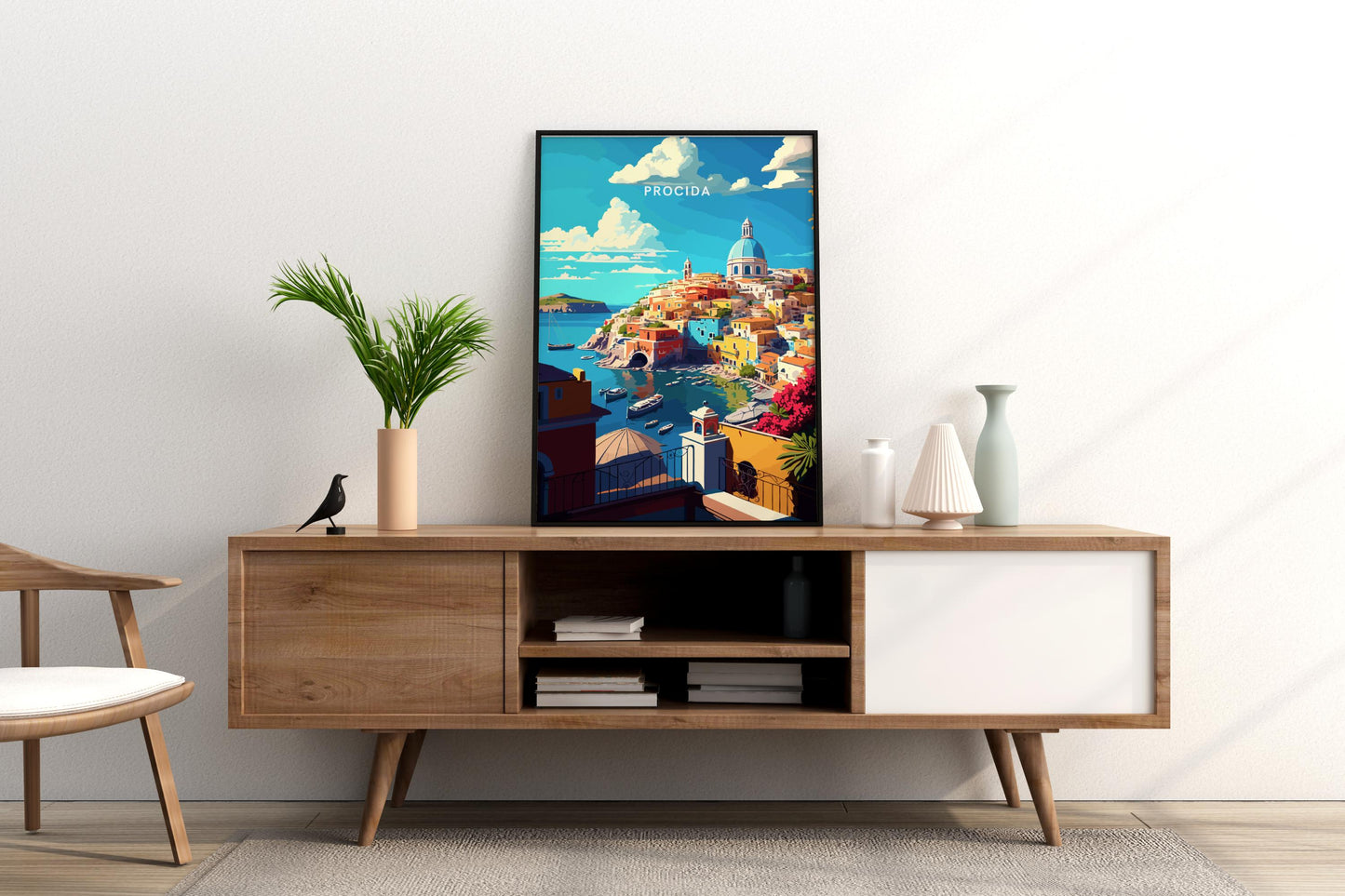 Procida Neapel Italien Reisedruck Poster