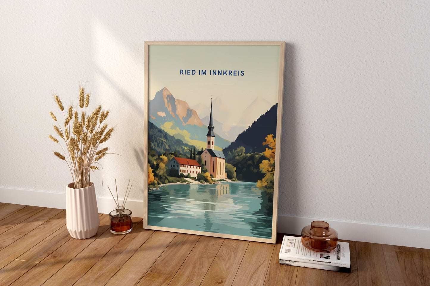 Ried im Innkreis Austria Travel Print Poster - Pitchers Design