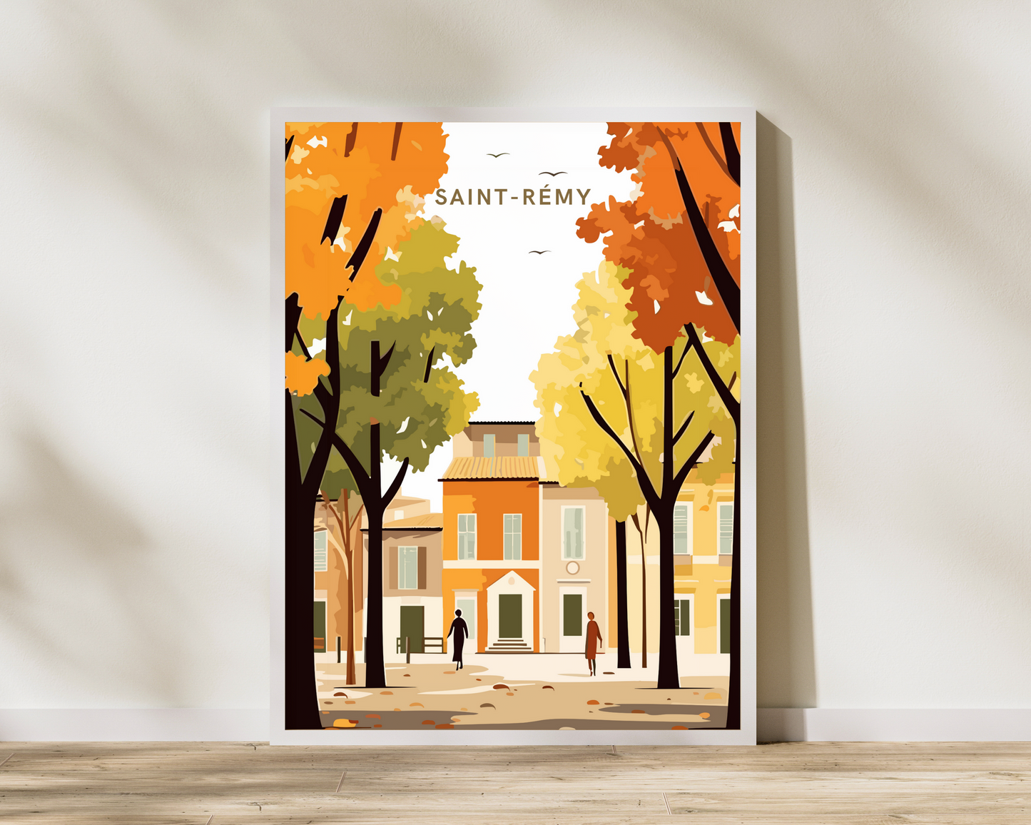 Saint-Remy-de-Provence France Travel Poster Print - Pitchers Design