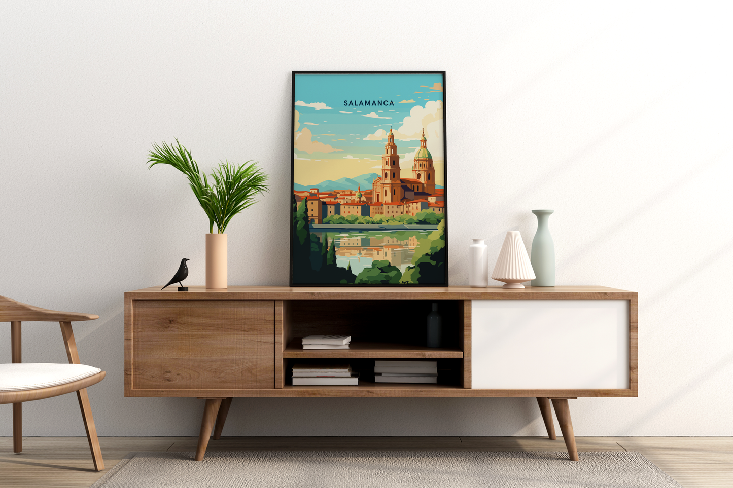 Salamanca Spain Travel Print Poster - Pitchers Design